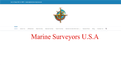 Desktop Screenshot of marinesurveyorsusa.com